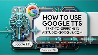 How to Use Google Cloud TTS (Text-to-Speech) Service in AIstudio.google.com (한글자막포함,구글 클라우드 음성 사용하기)