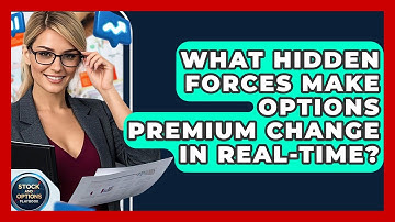 What Hidden Forces Make Options Premium Change In Real-time? - Stock and Options Playbook