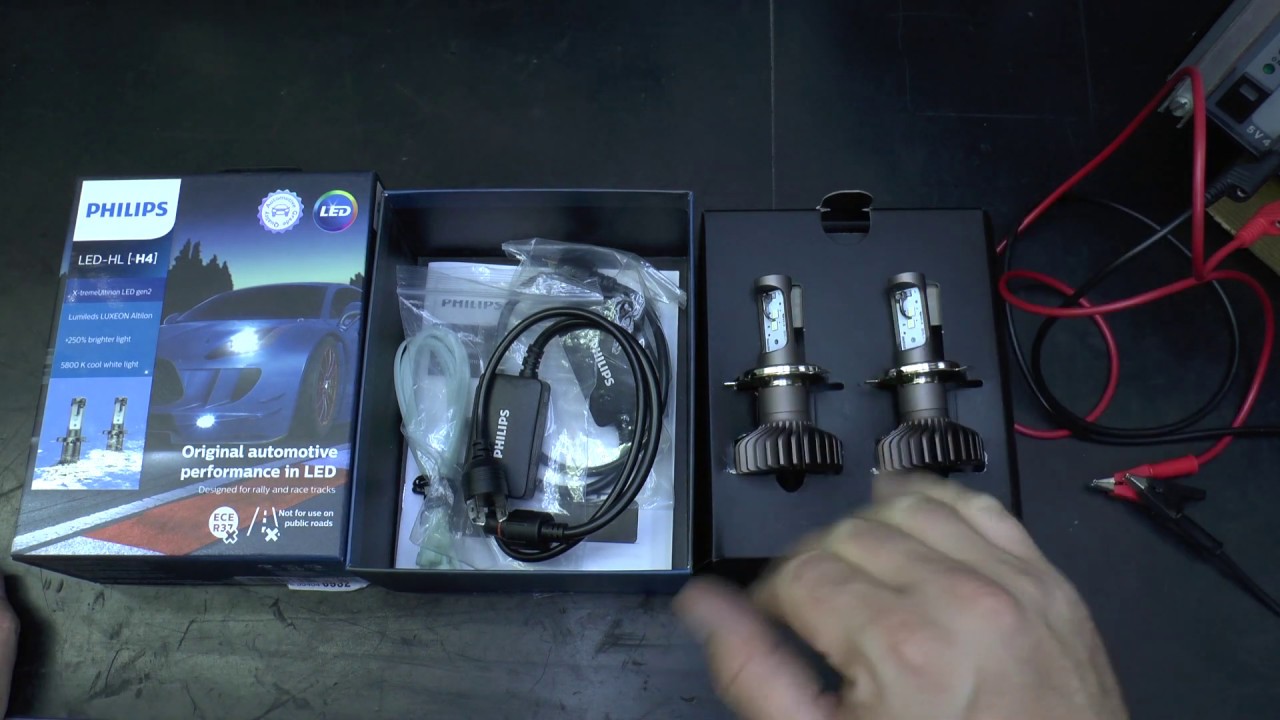 H4 Philips X-tremeUltinon LED Gen2 TEST REVIEW - Honda Headlight