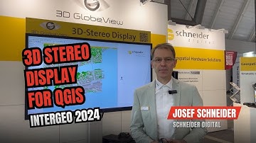 Big News for QGIS Users: Schneider Digital’s 3D Stereo Display is Here!