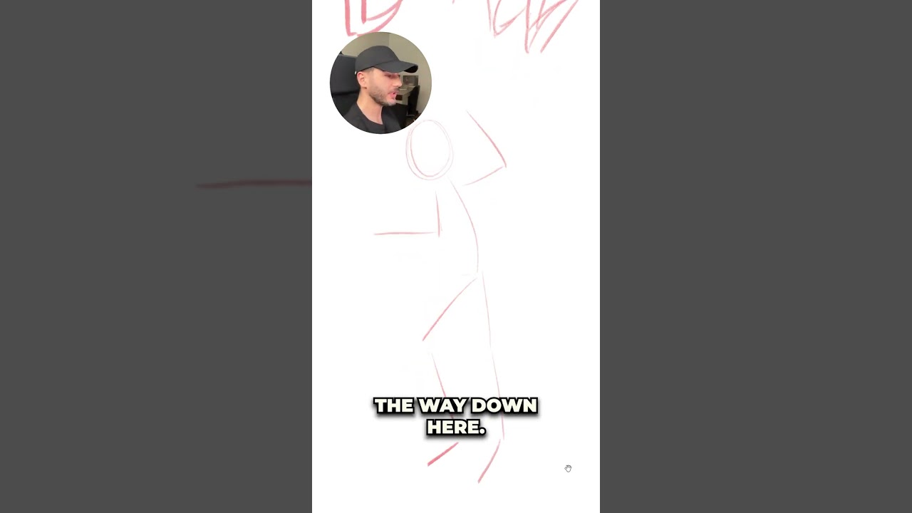 Want to Draw More Dynamic Characters? Try This Simple Trick 🎨✏️