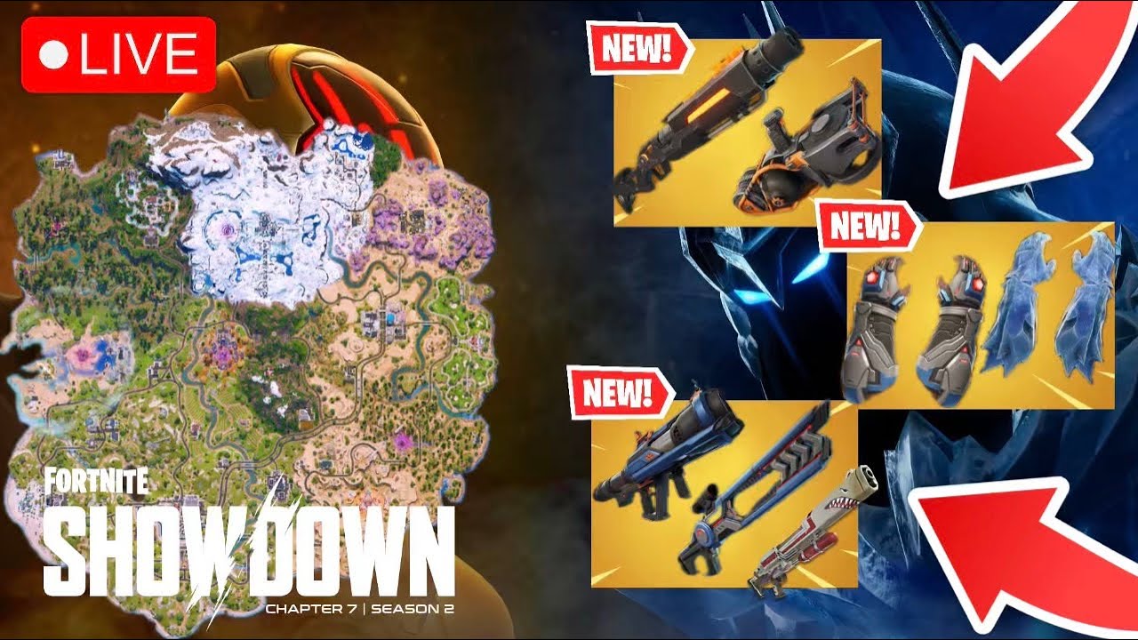 FORTNITE *SHOWDOWN* IS HERE! (NEW BATTLE PASS, NEW RIVALS, AND MORE ...