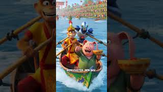 THE MOST EXCITING BOAT RACE!🚣‍♂️ LỄ HỘI ĐUA GHE NGO SÓC TRĂNG🌾#shorts