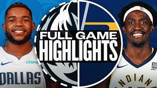 Famous MAVERICKS at PACERS | FULL GAME HIGHLIGHTS | March 19, 2025 Profile
