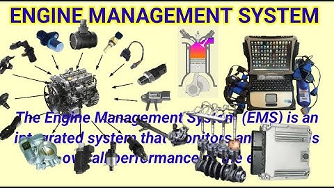 EMS Engine management system. Sensor actuators #BS6_Engine_technology. BS6_engine_technology.