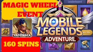 New Magic Wheel Event Mobile Legends Adventure, 30k diamonds spend, 160 spins screenshot 3