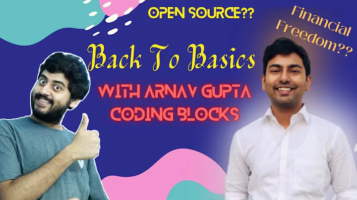 Back To Basics with Arnav Gupta | Financial Freedom & Success in Life #ArnavGupta #CodingBlocks