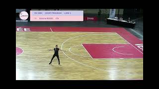 Eurotwirl 2023 Short Program Simone Russo Italia