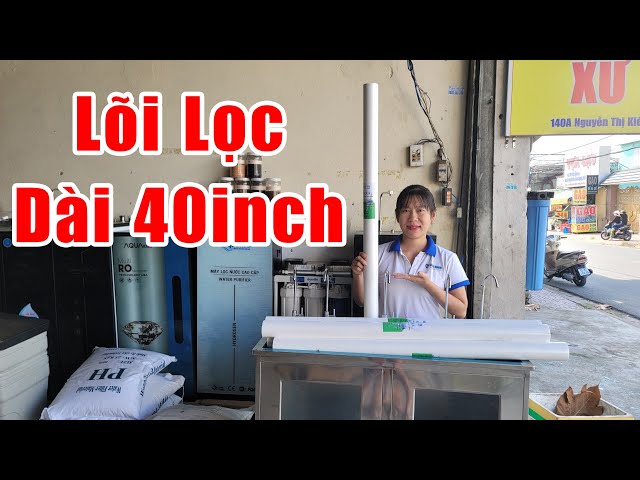 Lõi lọc tinh 40 inch, lõi lọc PP 40 inch dùng trong các hệ thống lọc nước RO công nghiệp