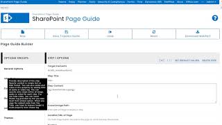 Edit/Update existing Page Guide