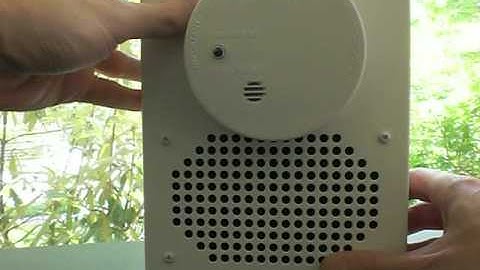 Loudenlow(tm) Low Frequency smoke alarm for hearing impaired and deep sleepers.