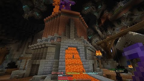 *Forge Location* Dwarven Mines - Skyblock Hypixel - Minecraft