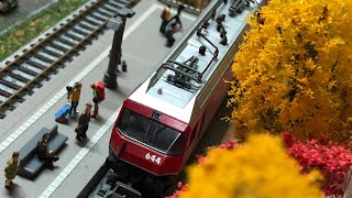 瑞士阿爾卑斯冰河特急列車 Glacier Express Ge4/4III 644號機