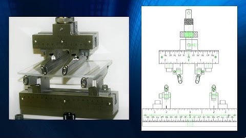 ASTM.C0158.21 - 3 & 4 POINT 6” SPAN GLASS PLATE FLEXURE FIXTURE FOR SPECIMENS UP TO 6” WIDE