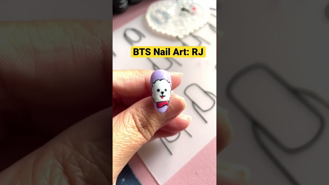 BTS Nail Art 