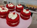 Красный бархат пирожные/Десерт на новый год/ red velvet