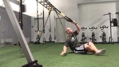 TRX Hamstring and Glut Activation Superset