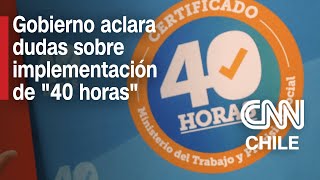 Dictamen por 40 horas: Gobierno aclara que adicional de descanso recaerá en un día