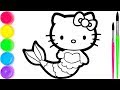 Hello Kitty I 2# Menggambar dan Mewarnai untuk Anak-anak