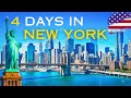 How to spend 4 PERFECT days in NEW YORK in 2025