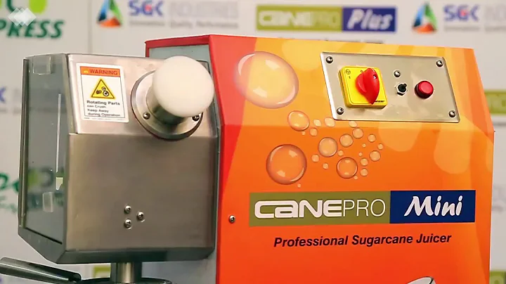 3 Roller Sugarcane Juice Machine | Cane Pro Mini | Sugarcane Juice Extractor Machine |SGK Industries