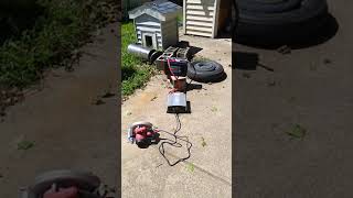 Jupiter 3000 watt inverter  with Skill 15 amp Circular Saw