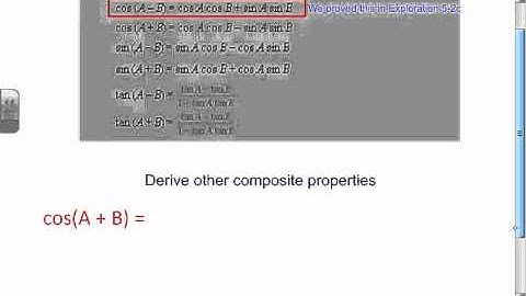 5 3 odd even cofunction properties