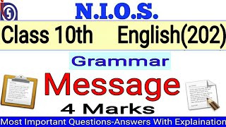 NIOS Class-10 English Grammar screenshot 4