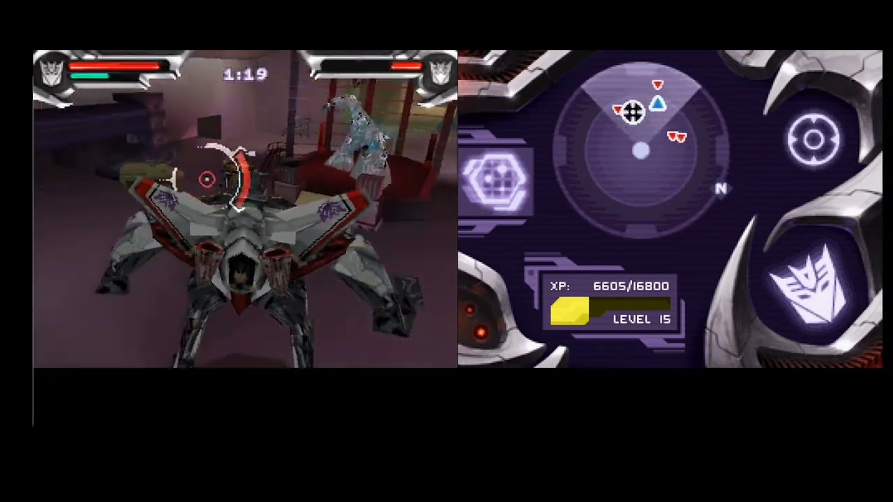 Transformers DS Decepticons HD Mission 17: Megatron's Return (As G1 Starscream)