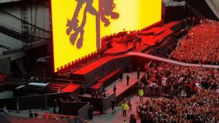 U2 Where the Street Have No Name Paris Stade de France 25/07/2017
