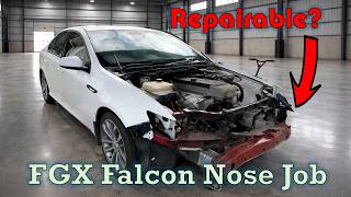 Cutting the Front Off My Ford Falcon… Then Welding It Back On!!