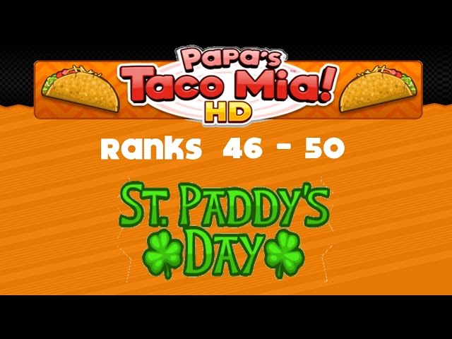 Papa's Taco Mia!, Free Flash Game