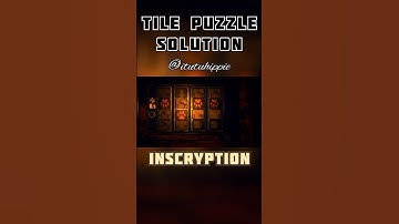 Tile Puzzles Solution | INSCRYPTION #inscryption #gaming #puzzle #roguelike #walkthrough #shorts