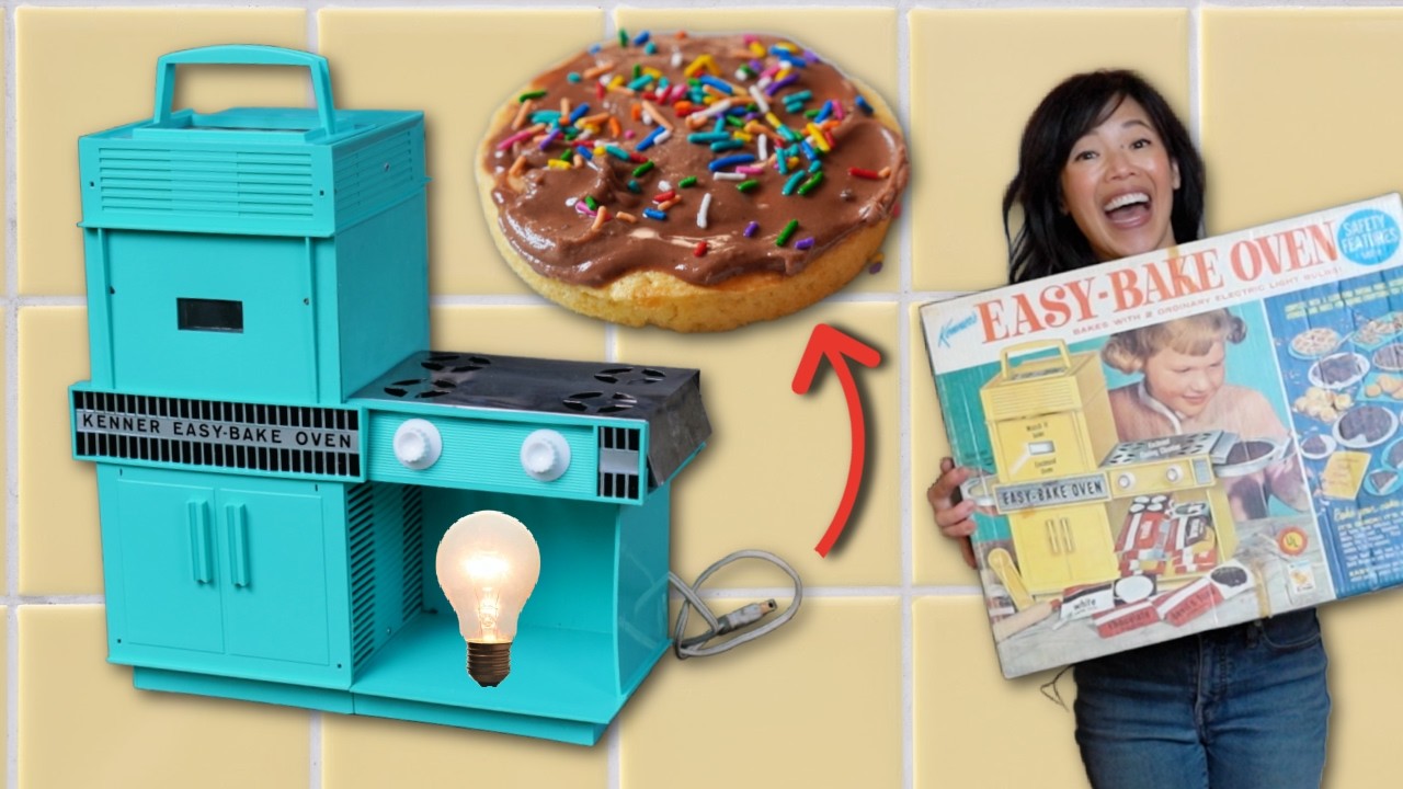 Cooking With A Lightbulb | Will The Original Easy Bake Oven Work?