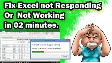 How to Fix Excel not responding and excel not working when Enable content in office 2016 Or 2013.