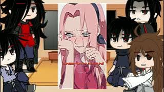 Uchiha clan Indara react Haruno Sakura/ part 2|? Sasusaku, Narusaku// Lola//