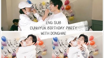 [ENG SUB] 200404 Donghae crashes Eunhyuk’s online birthday party #weareacouple #happyeunhyukday 💙
