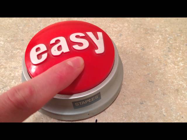 Staples easy button review! 