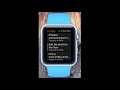 Первые видео работающих приложений на Apple Watch.. Фото.