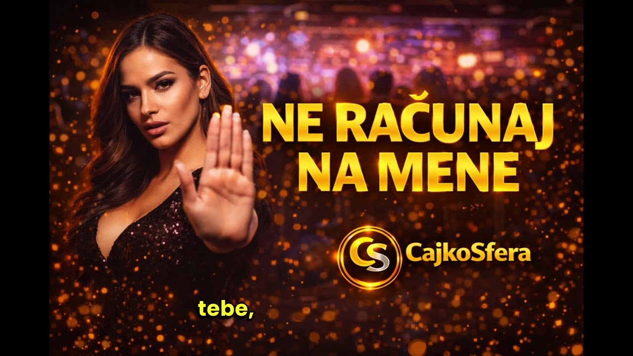 NE RAČUNAJ NA MENE – Nova Cajka 2026 (Club Banger) | CajkoSfera