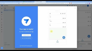 02 Appsheet   First Application