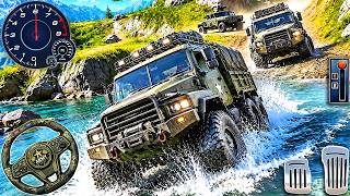 US Army Truck Cargo Game 3D - Offroad Military Trucks Driving Sim | Android Gameplay screenshot 2