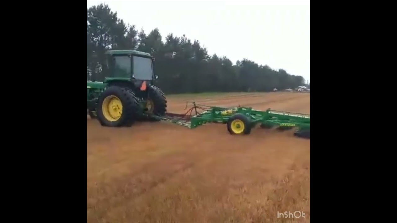 John Deere 4020 & JD 6 Bottom Plow