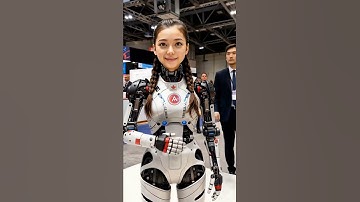 Guy Tries Out the Newest Girlfriend Robot at the Expo. #robot #ai #airobot #robotics