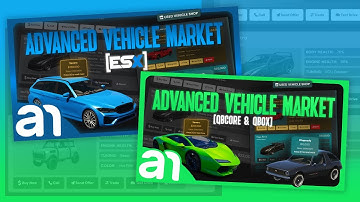 AN Advanced Vehicle Market System [ESX/QBCORE/QBOX]