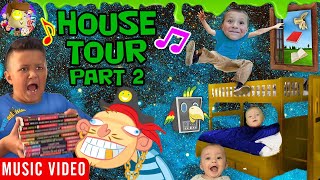 FV FAMILY House Tour 2.0 🎵 RAPTAIN HOOK (Mikes room gives us Goosebumps + Shawn Gets Sneaky!  Song)