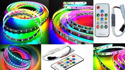 pixel led strip light !! ws2812b led strip controller