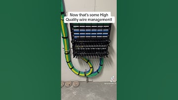 Want to learn how to punch down a data rack? Follow me for more tech tips!