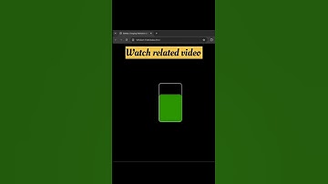 Battery charging Animation #css #animation