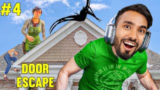 DOOR ESCAPE FROM THIS CREEPY HOUSE | SCHOOLBOY RUNAWAY PART 4 | TECHNO GAMERZ